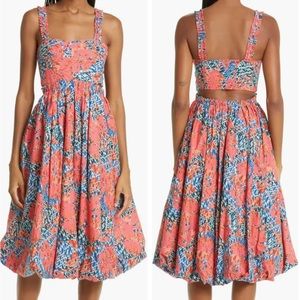 Ulla Johnson Olympia Floral Cotton Sundress